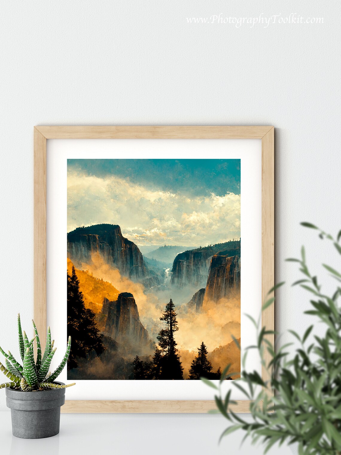 Yosemite National Park Poster, Mountain Art Print - Image 5
