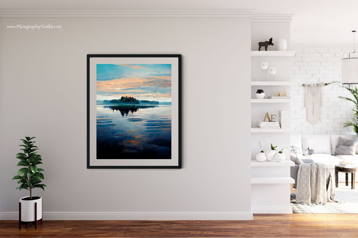 Lake Life Finland Lake House Decor Poster - Image 4