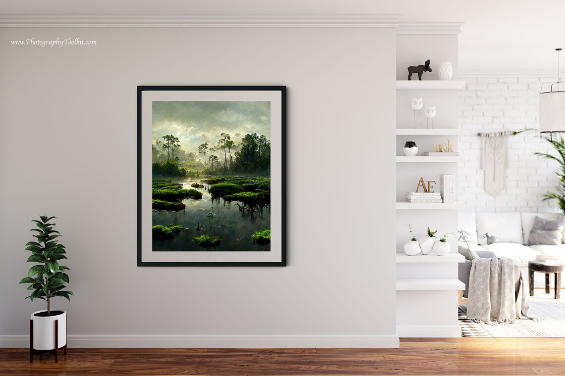 Everglades National Park Vintage Style Travel Poster - Image 4