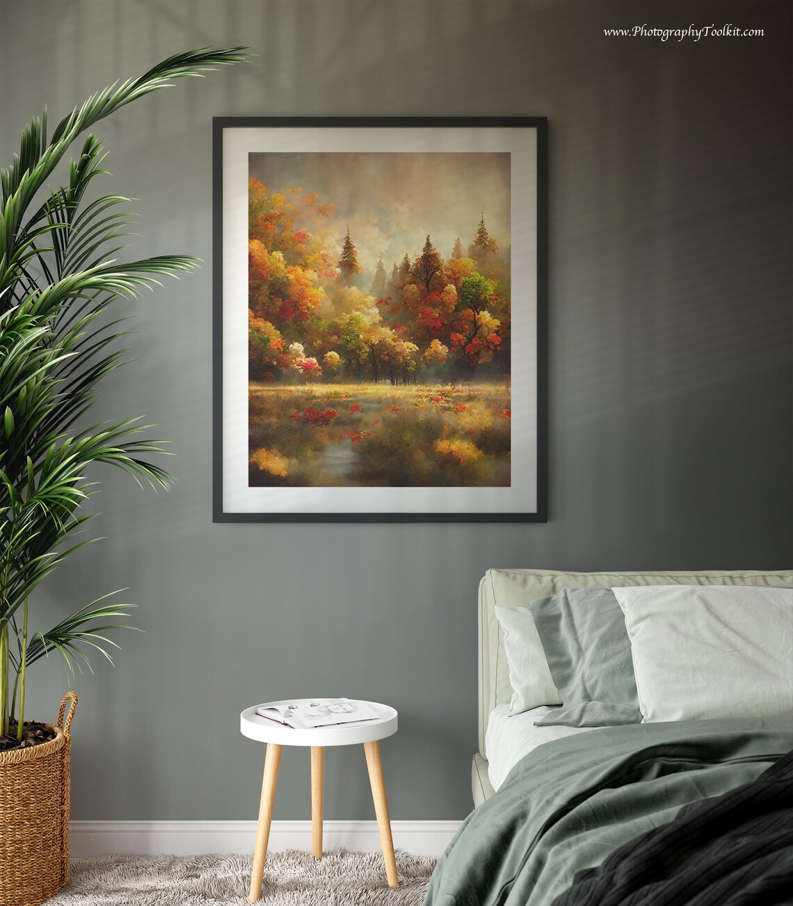 Autumn Landscape Fall Decor Art Print - Image 3