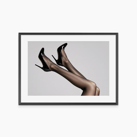 Fashion Print Photography Prints Wall Art Stiletto Heels Room Decor Museum Quality