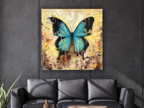 Butterfly Wall Art Butterfly Print Art Home Decor Wall Art Living Room Wall Art