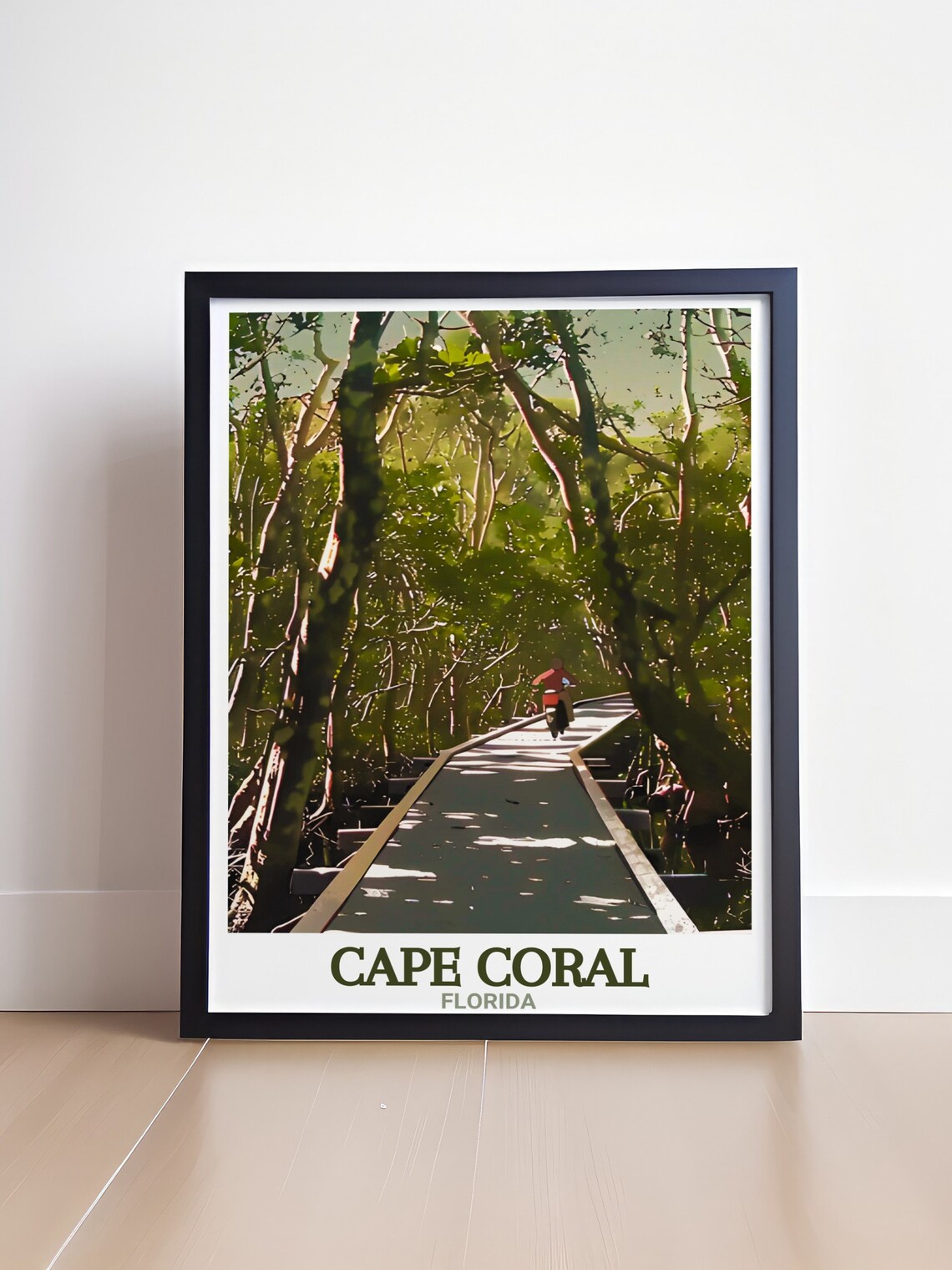 Four Mile Cove Ecological Preserve Forest Walk Cape Coral Poster - Image 4