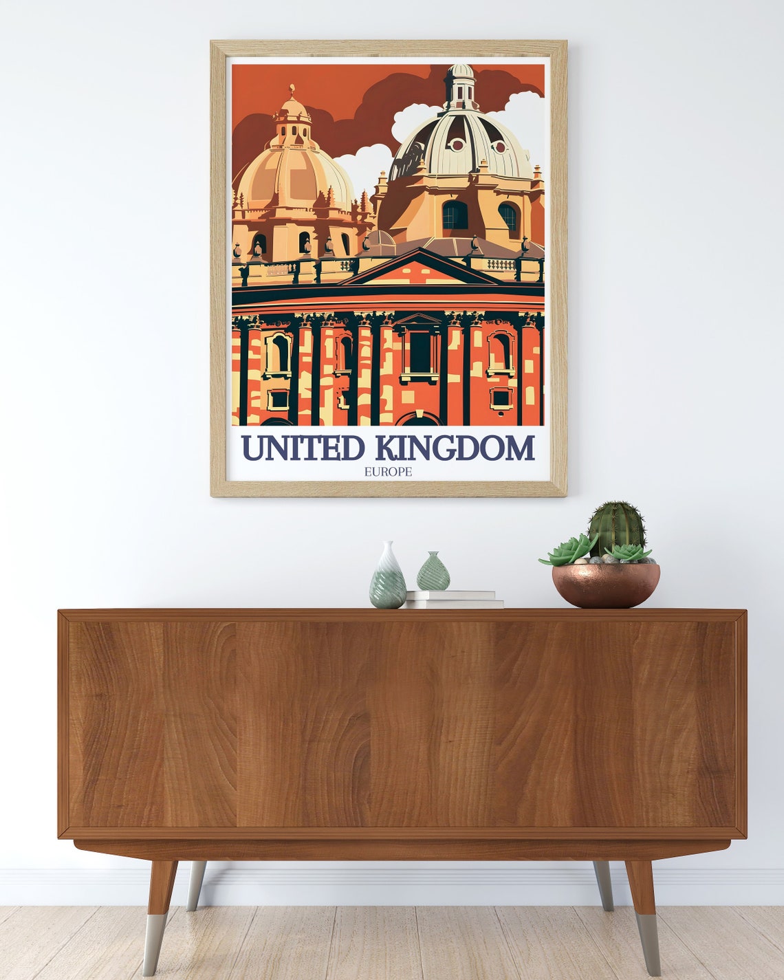 United Kingdom Art Collection University Of Oxford Travel Poster Oxford Art Prints University Of Oxford Posters Uk Travel Art - Image 2