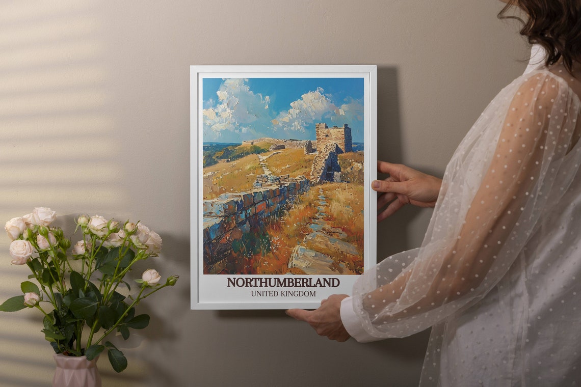 Northumberland Prints And Decor For Home And Heart Northumberland Art And Travel Inspired Gifts Hadrians Legacy In Art - Image 4