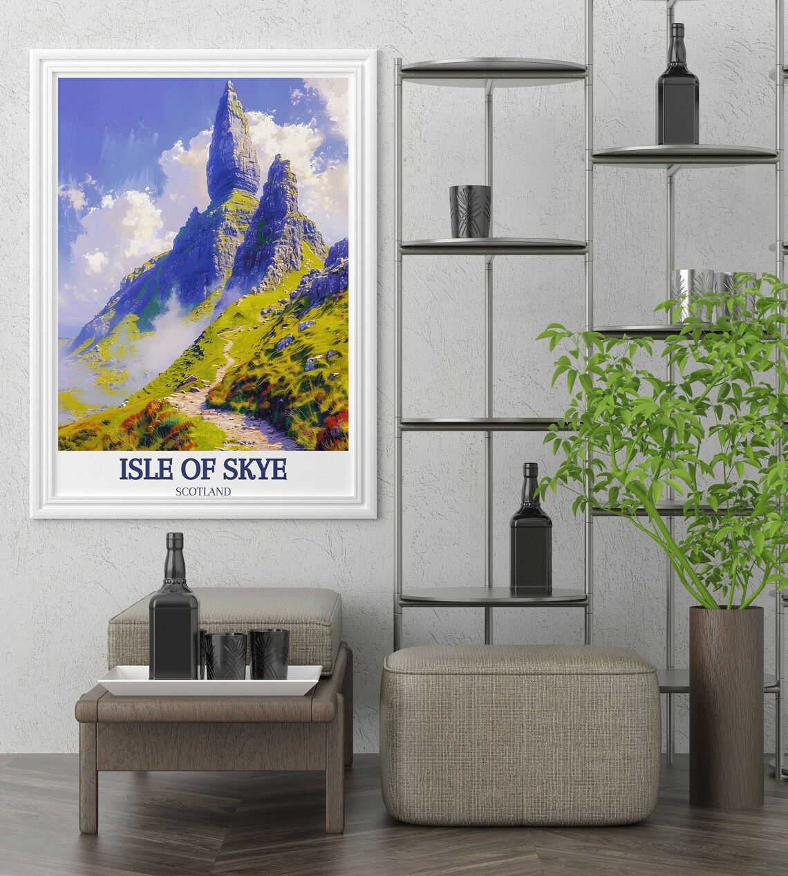 Isle of Skye The Storr Rock Pinnacles Scotland Mountain Trail Poster - Image 4