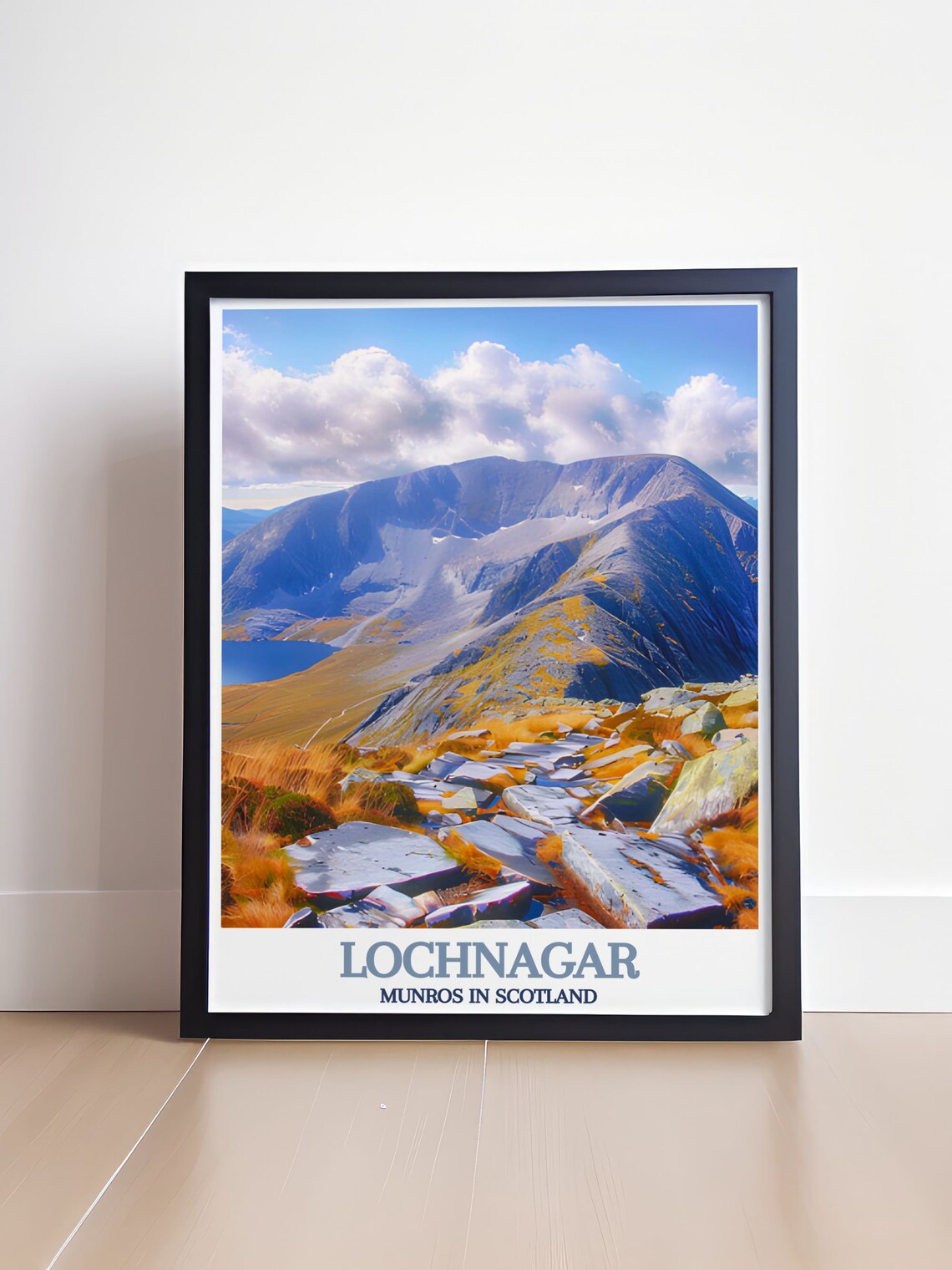 Lochnagar Summit Poster Lochnagar Munro Art Lochnagar Summit Print Lochnagar Summit Poster - Image 4