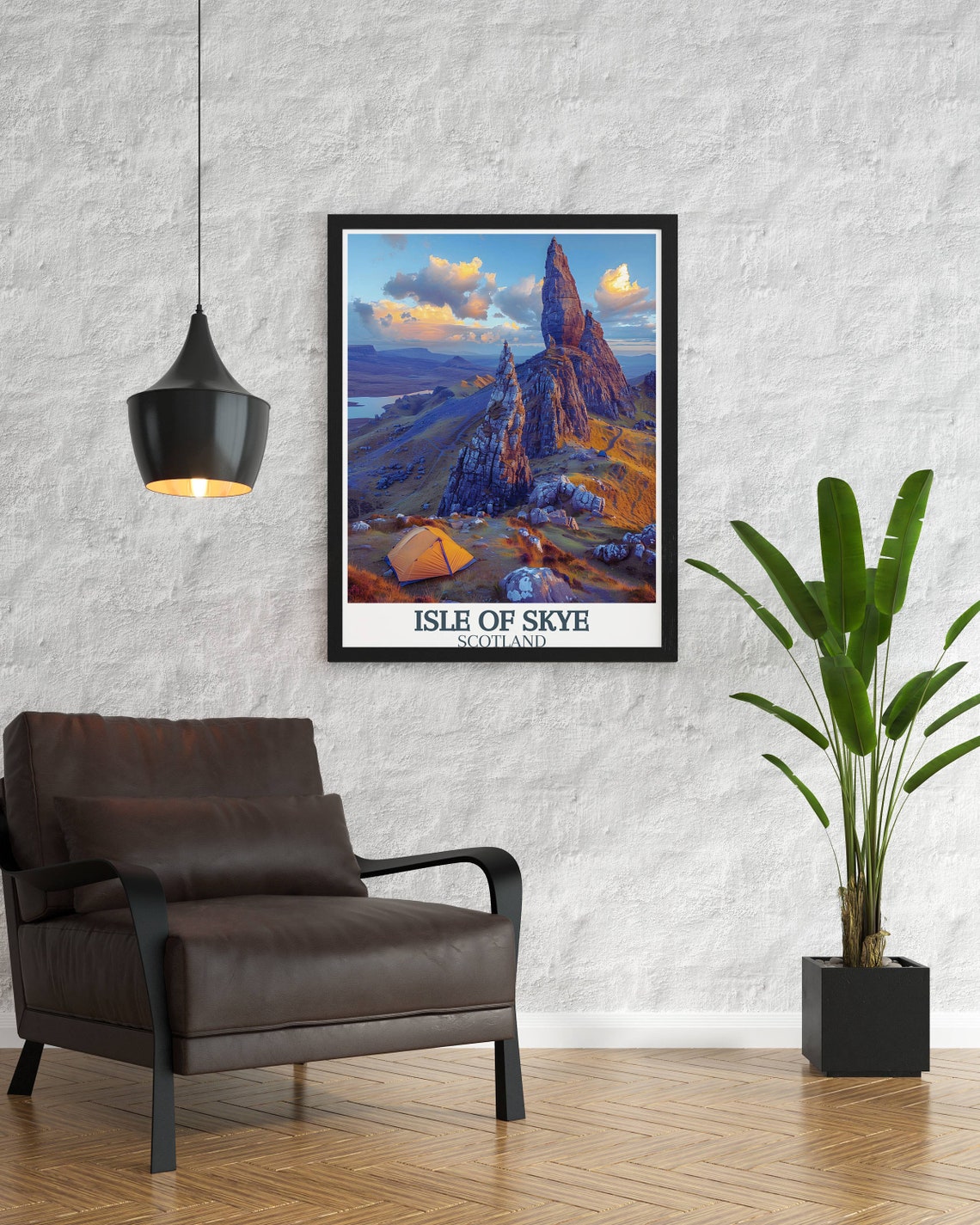Isle Of Skyewall Decor Collection Old Man Of Storr Travel Prints Scotland Arts And Travel Posterisle Of Travel Posters - Image 2