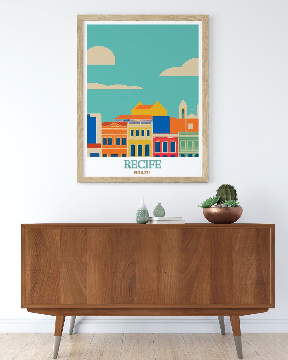 Recife Travel Art Recife Antigo Decor Recife Antigo Art Brazil Art And Gifts For Travel Lovers Recife Travel Poster Recife Prints - Image 3