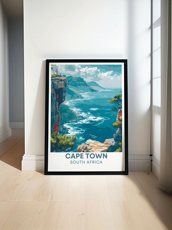 Cape Town Wall Art And Coastal Charm South Africa Print Collection Cape Town Home Decor