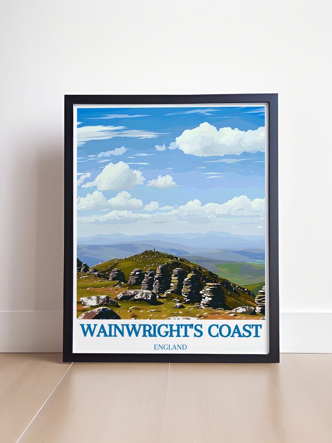 Wainwright's Coast Nine Standards Rigg Rocky Summit England Poster - Image 4