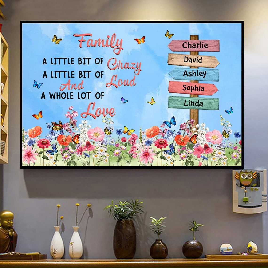 Mom To Daughter Youre The Artist Of Your Life Family Mothers Day Wall Art Gift From Mom Birthday Gift For Your Daughter - Image 3