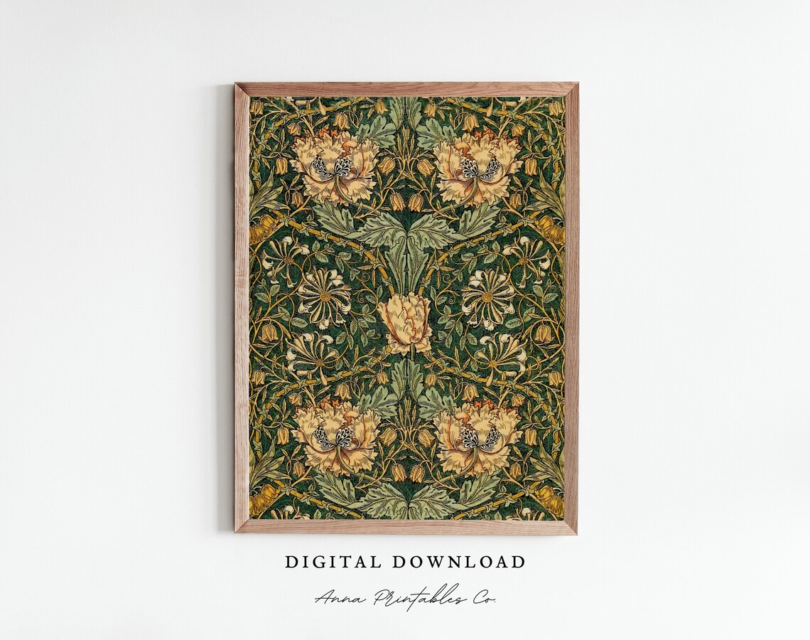 William Morris Art Nouveau Wall Art Print