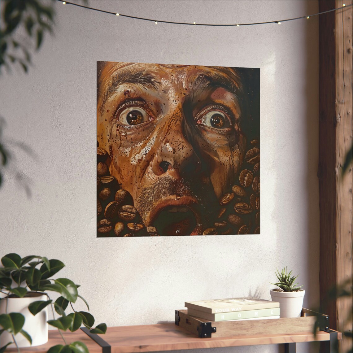 Caffeine Addict Poster, Coffee Lovers' Nightmare
