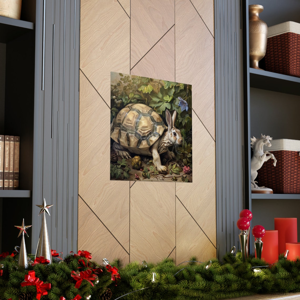 Tortoise And The Hare Had A Baby, Funny Poster - Image 3