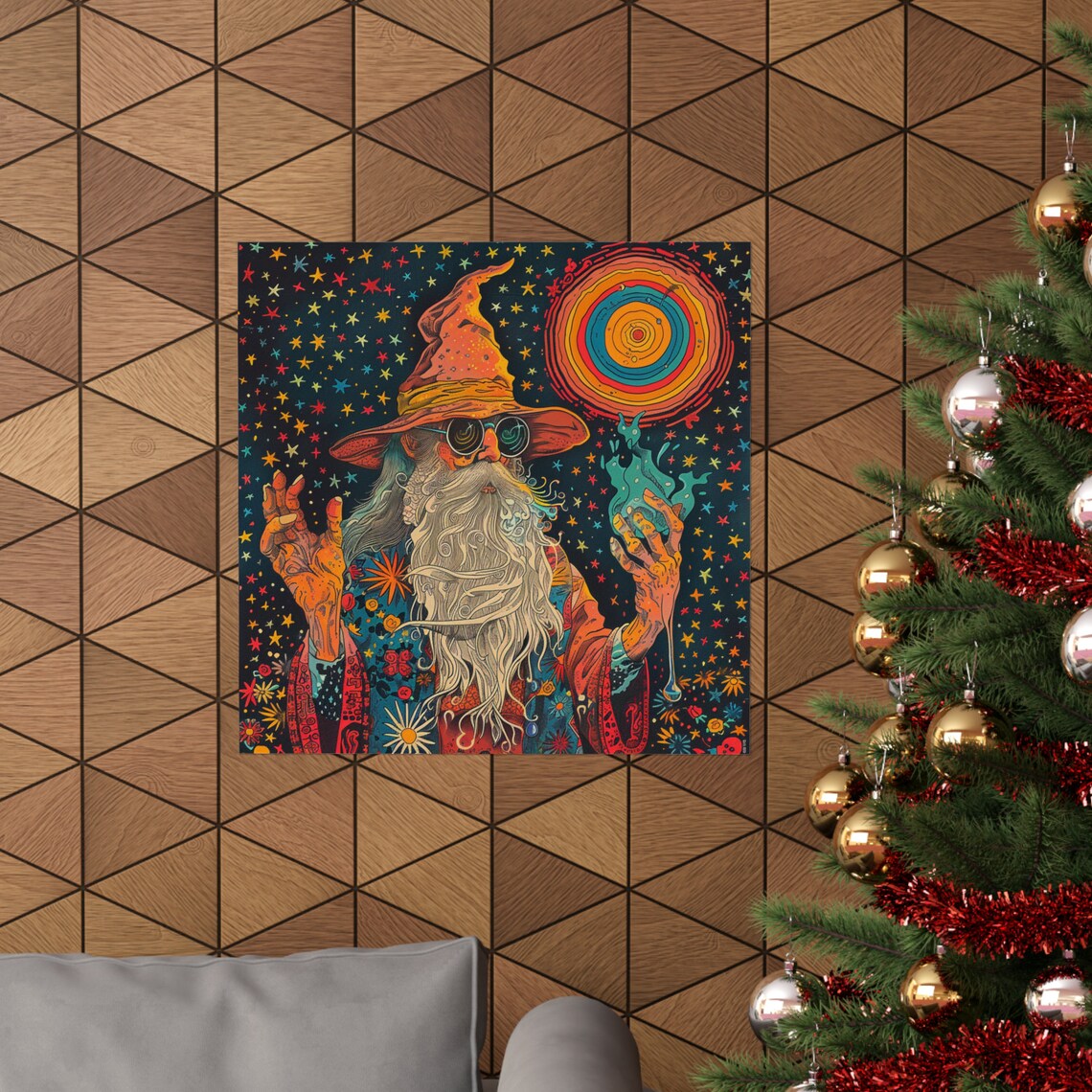 Written In The Stars Poster, Vintage Wizard Art - Image 4