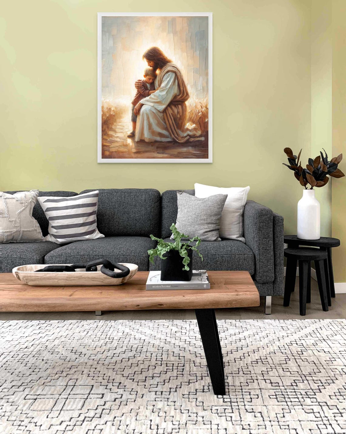 Child Of Faith, Modern Christian Jesus Art - Image 2