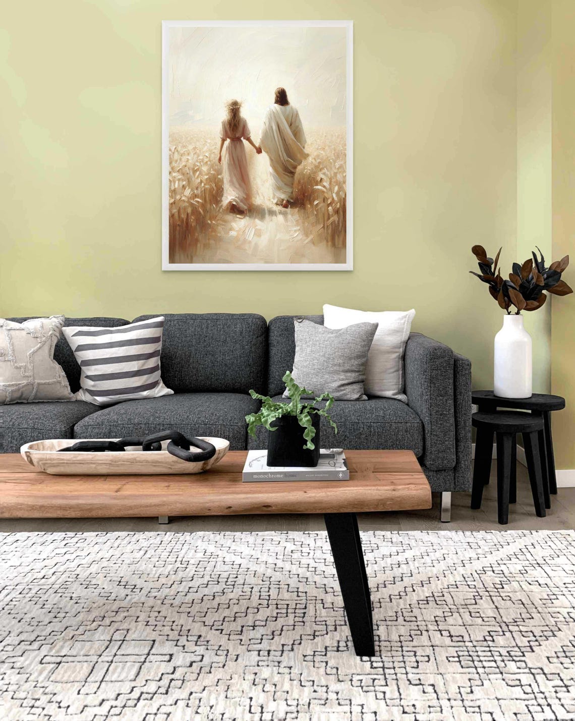 Together With Christ, Jesus With Woman Art Print - Image 2