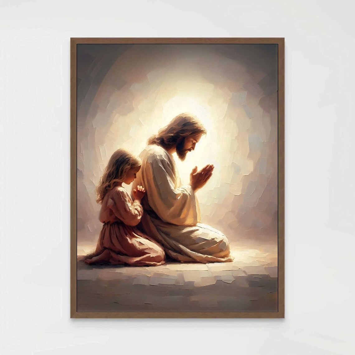 With Christ Together In Prayer, Christian Art