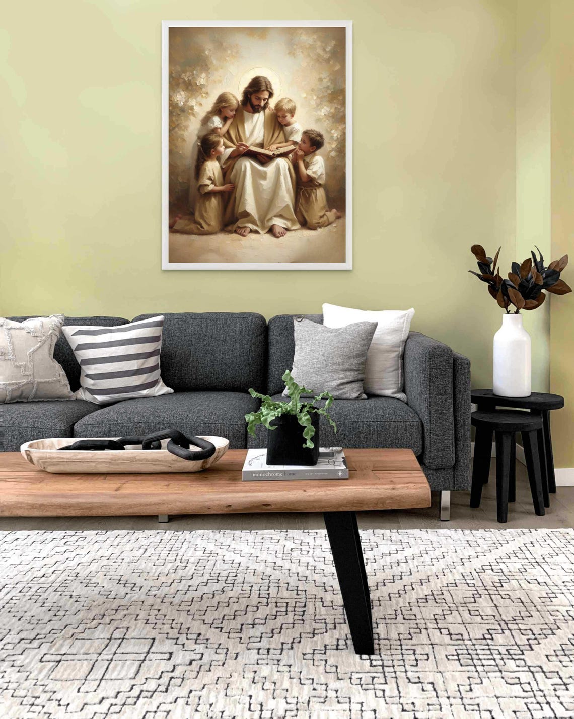 Children Of Christ, Christian Nursery Art Print - Image 2