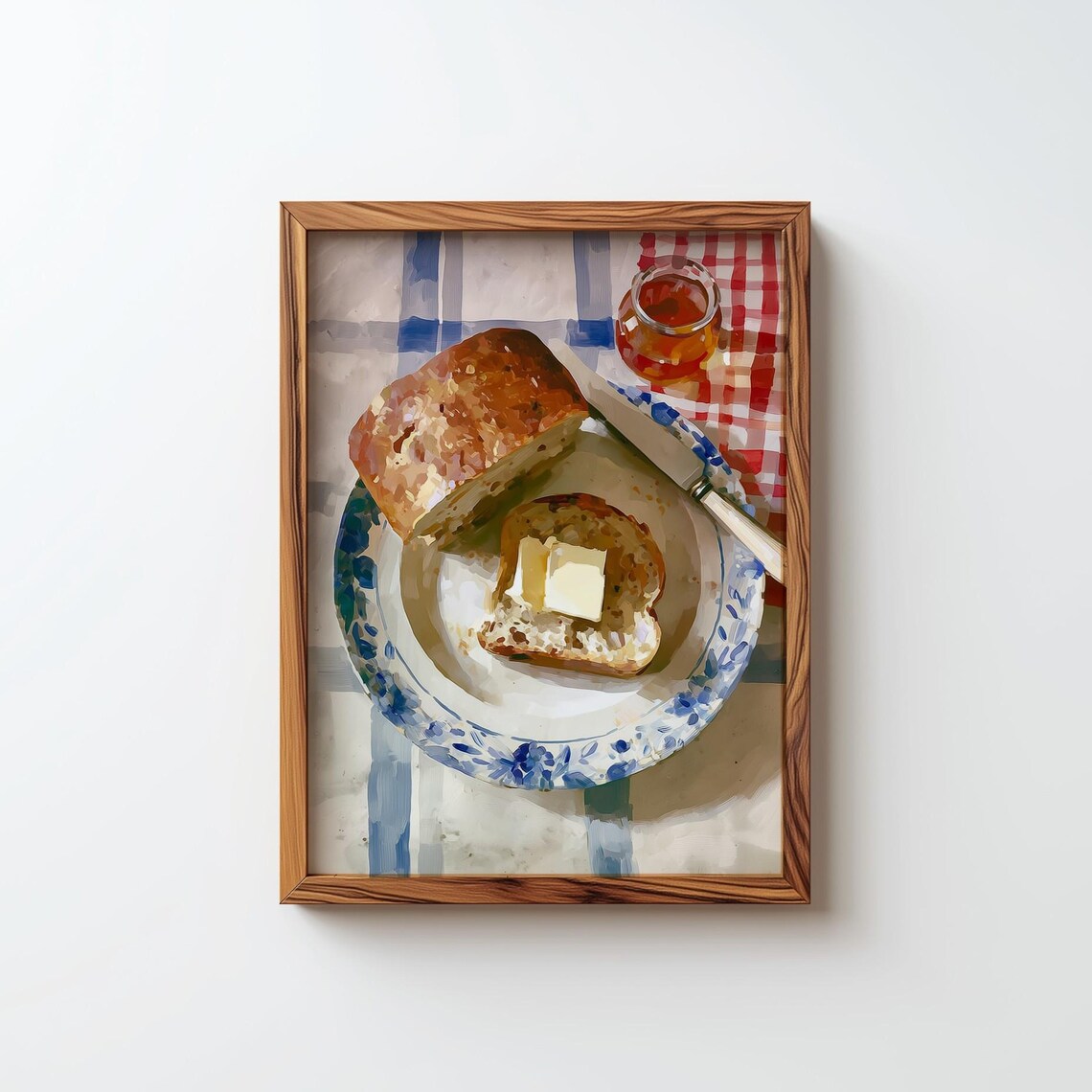 Butter Kitchen Pastry Still Life, Retro Poster