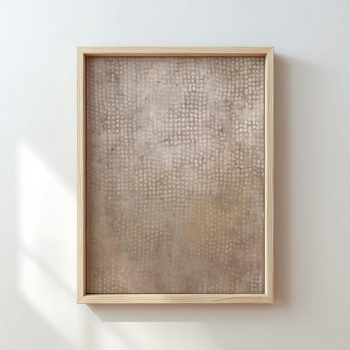 Beige Abstract Art Print Modern Textured Wall Decor Digital Download