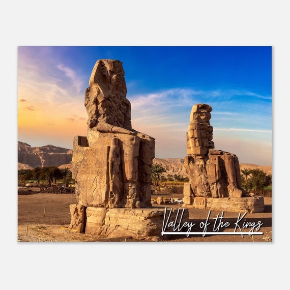 Valley Of The Kings Egypt Poster Print Ancient History Wall Art