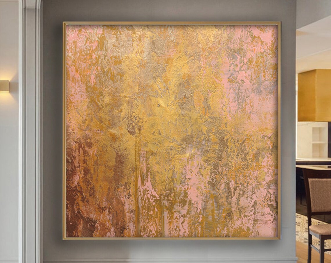Abstract Textured Acrylic Art Print, Modern Decor - Image 4