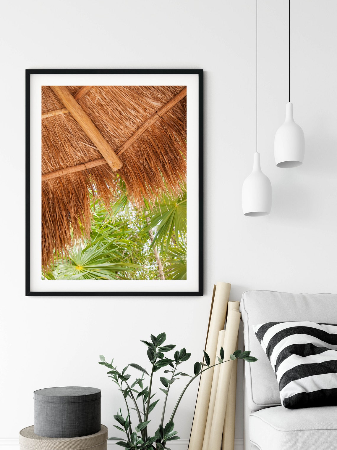 Cabana Art, Tropical Beach House Poster - Image 2