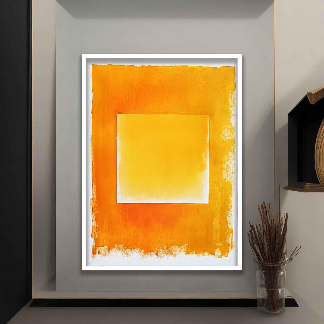 Mark Rothko Orange and Yellow Expressionism Art Print - Image 4