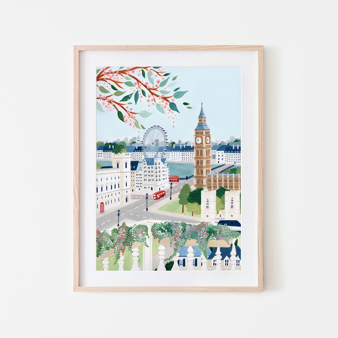 London Travel Gift Travel Poster