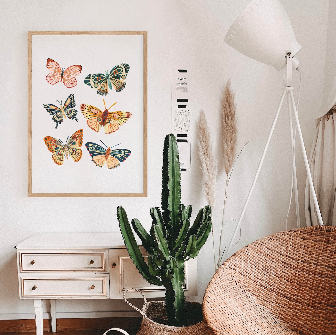 Butterfly Wall Art Insect Print, Nursery Decor - Image 5