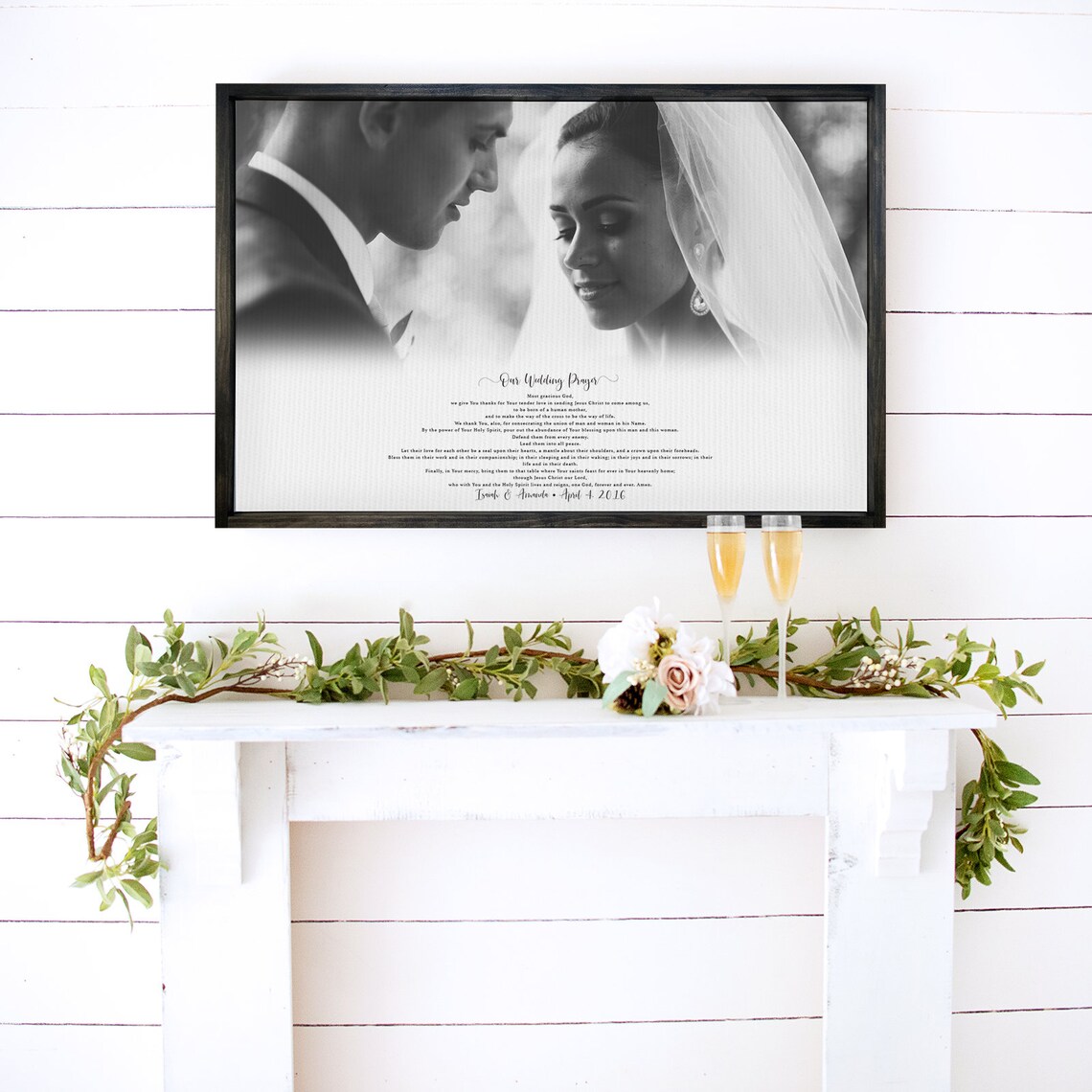 Our Wedding Prayer, Christian Wedding Keepsake - Image 3