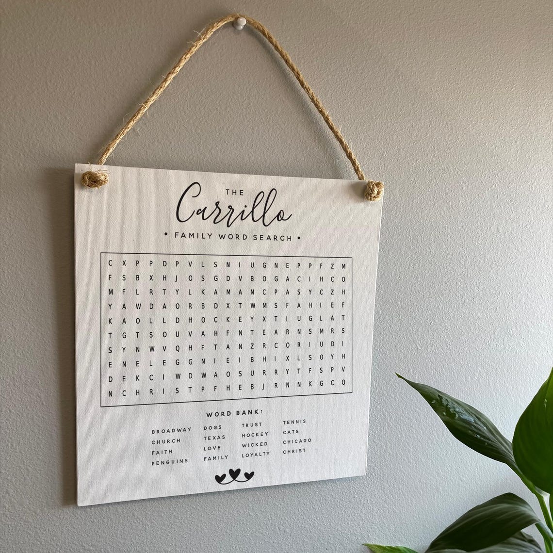 The Williams Family Word Search Puzzle Custom Decor Gift Poster - Image 2