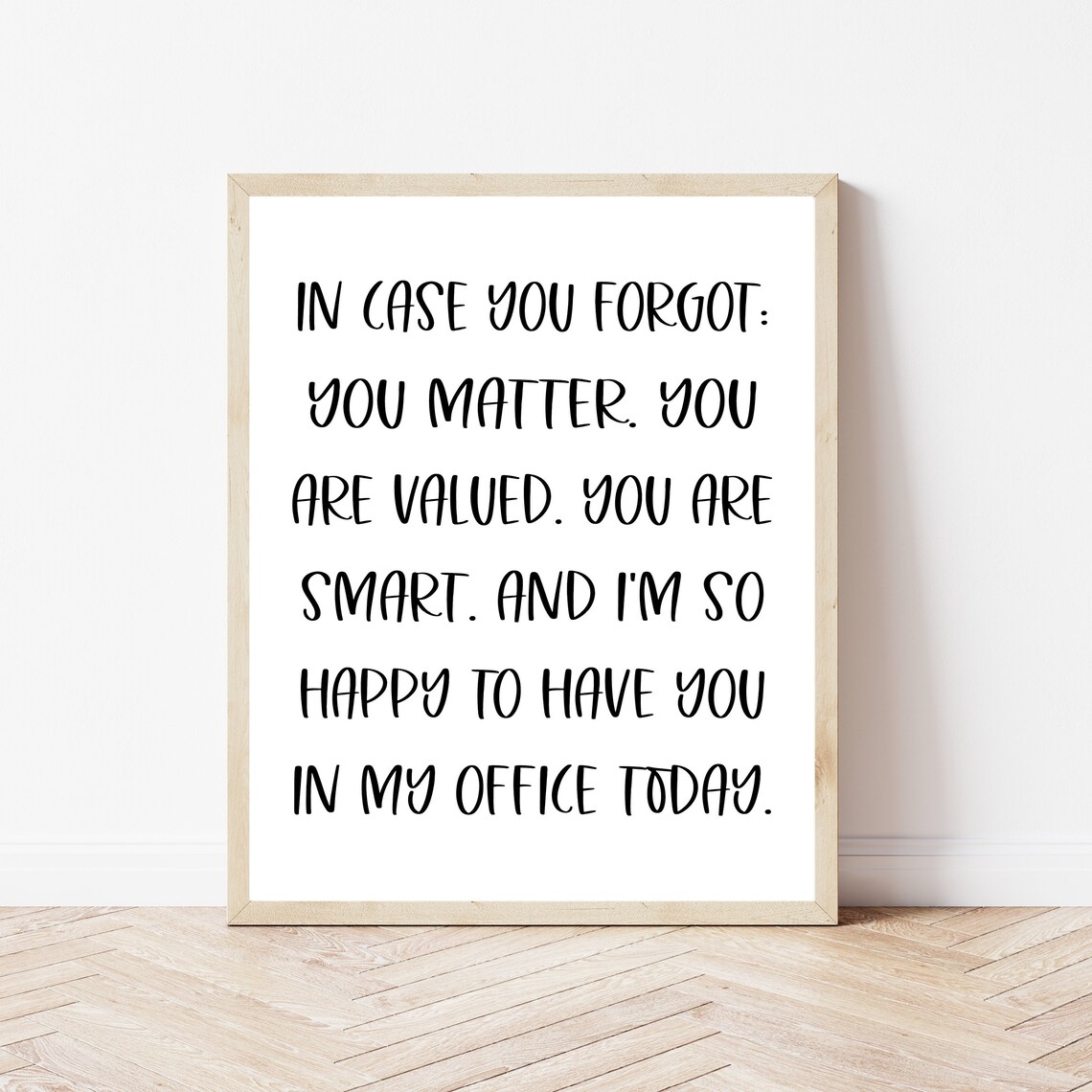 Social Worker Office Decor Wall Art Print