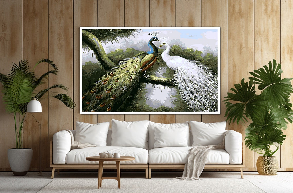 Peacock Art, Peacock Wall Decor