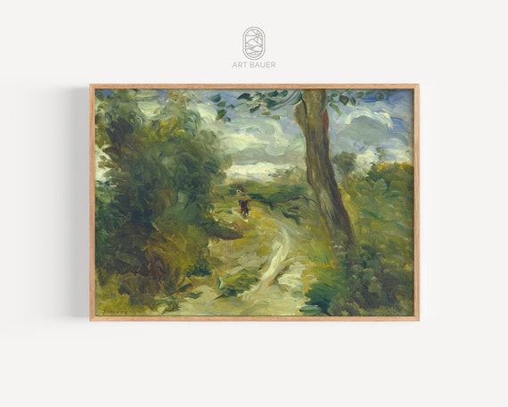 Landscape Between Storms Auguste Renoir Art Poster Giclee Print Home Decor Impressionist Wall Art Renoir Print 1875 Poster Print