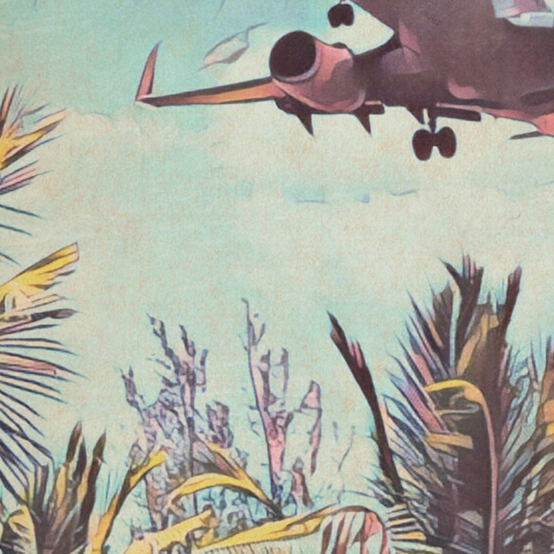 Ibiza Party Animals Beach Club Retro Travel Poster Spain Decor - Image 4