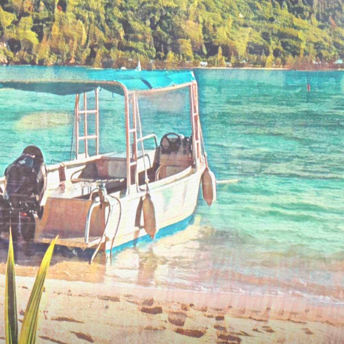 Fiji Poster Kuata By Alecse Limited Edition Fiji Travel Poster Kuata Print Fiji Gift Poster Of Kuata Fiji Classic Fiji Print - Image 4