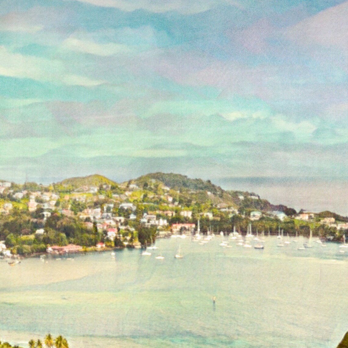 St Vincent Grenadines Tropical Islets Turquoise Sea Travel Poster - Image 4