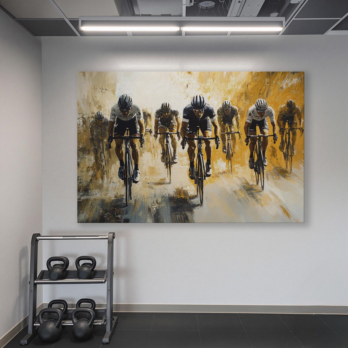 Dynamic Cyclists Cycling Poster, Sports Wall Art - Image 6