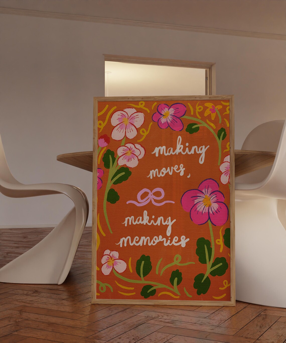 Motivational Mom Quote Art Print, Office Decor
