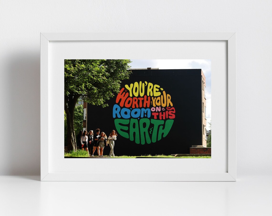 Leith Edinburgh Travel Poster, The Proclaimers