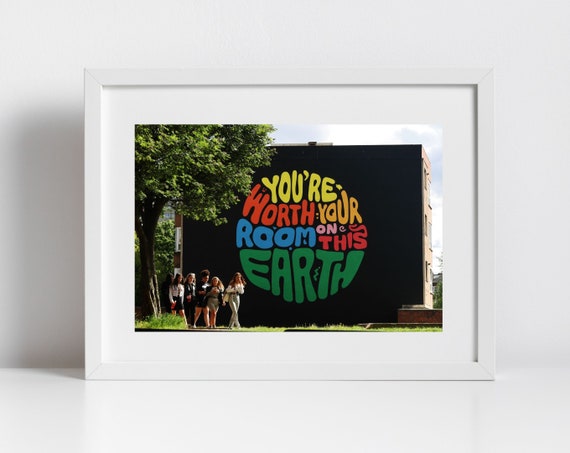 Leith Edinburgh Travel Poster, The Proclaimers