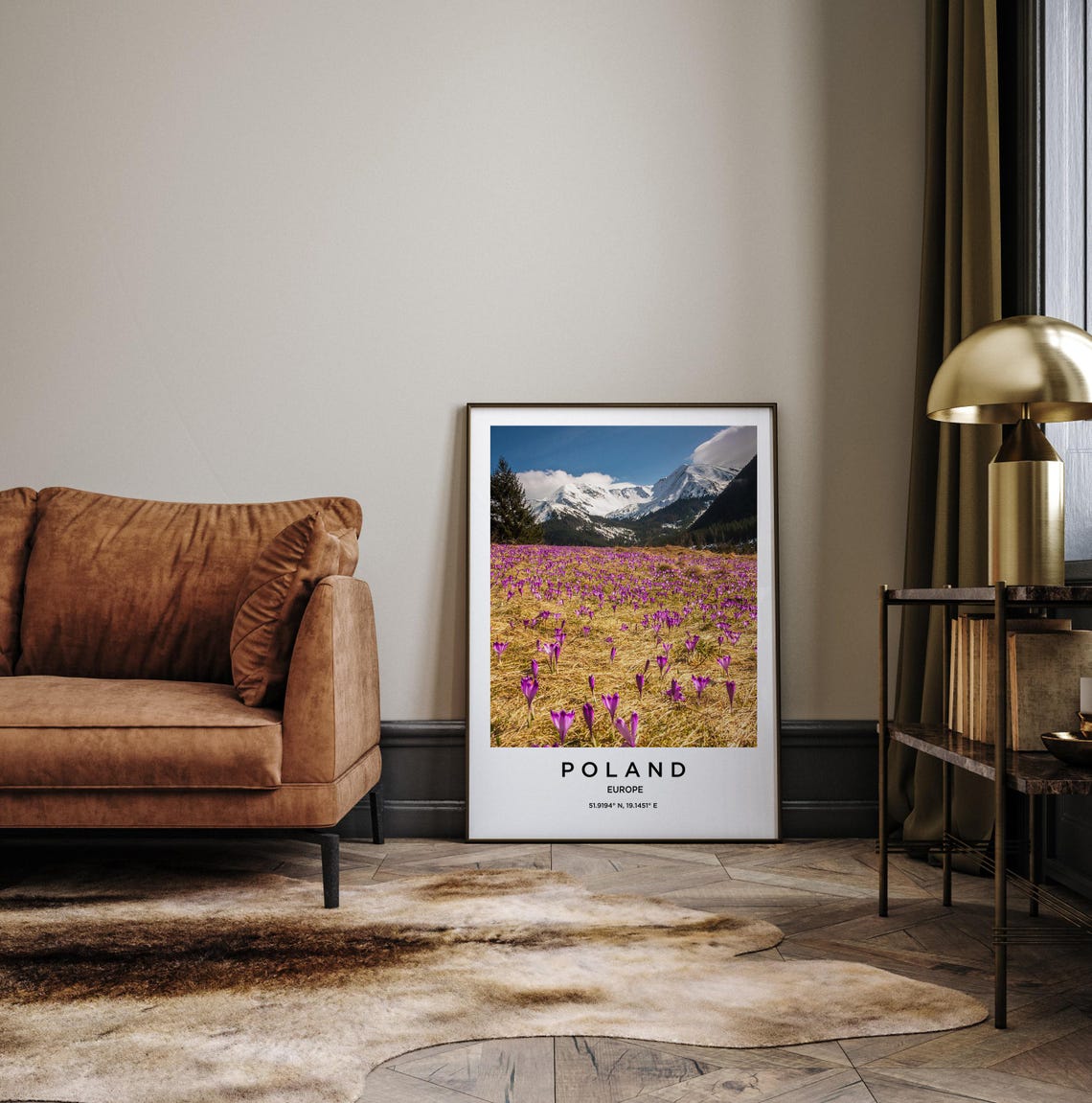 Poland Art Poland Print Poland Poster Poland Art Poland Photo Poland Map Poland Painting Poland Travel - Image 3
