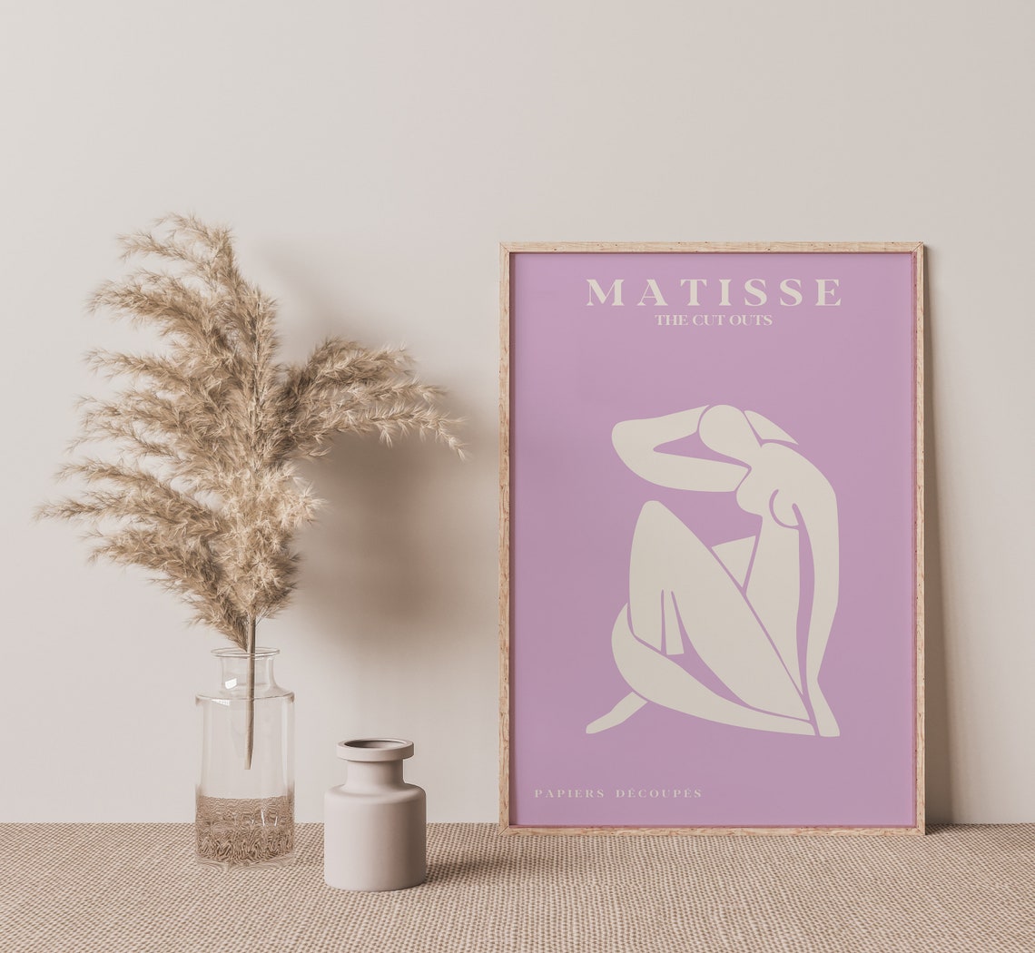 Matisse Cut Outs, Modern Wall Art Print - Image 2