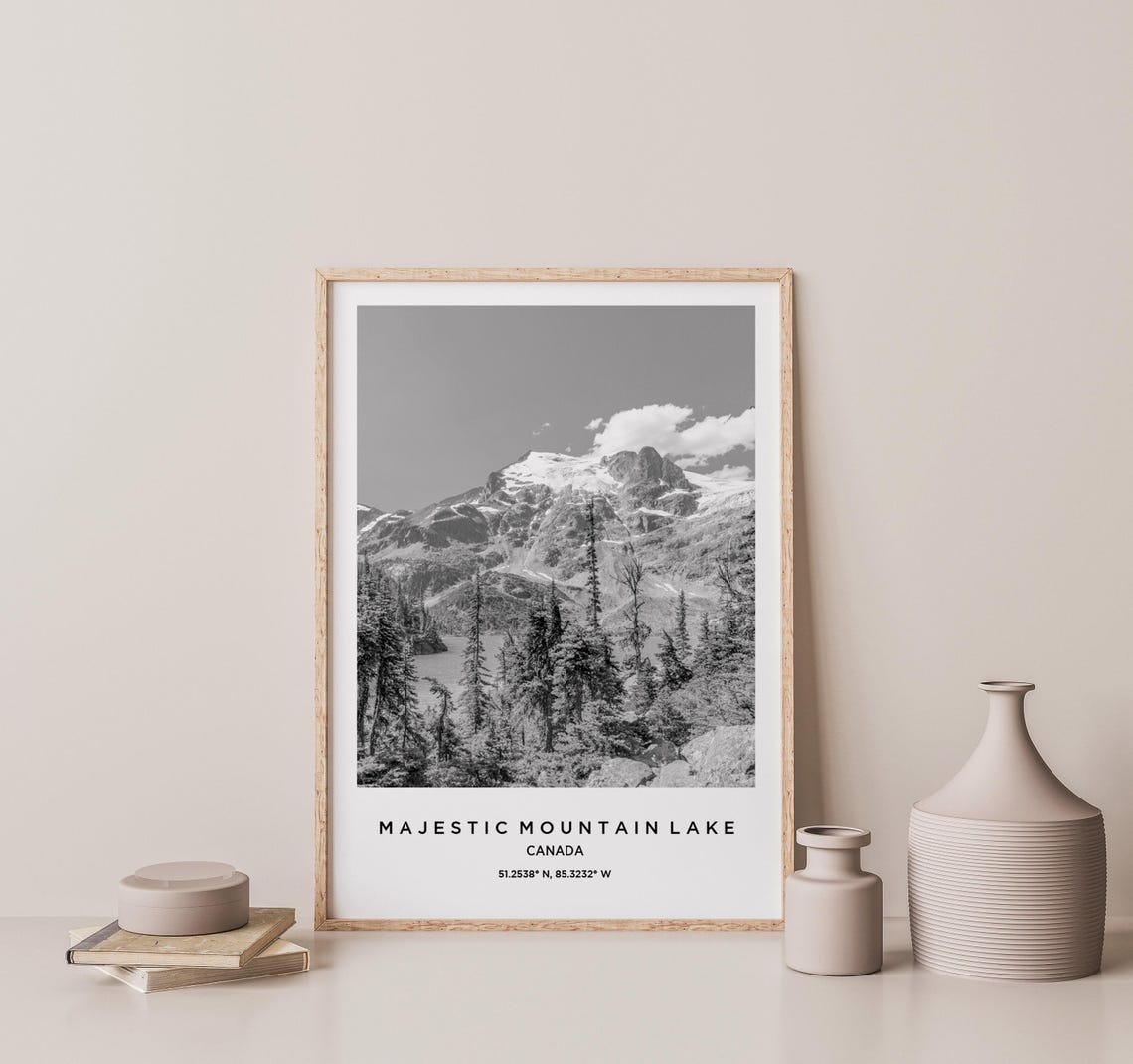 Majestic Mountain Travel Poster - Image 2