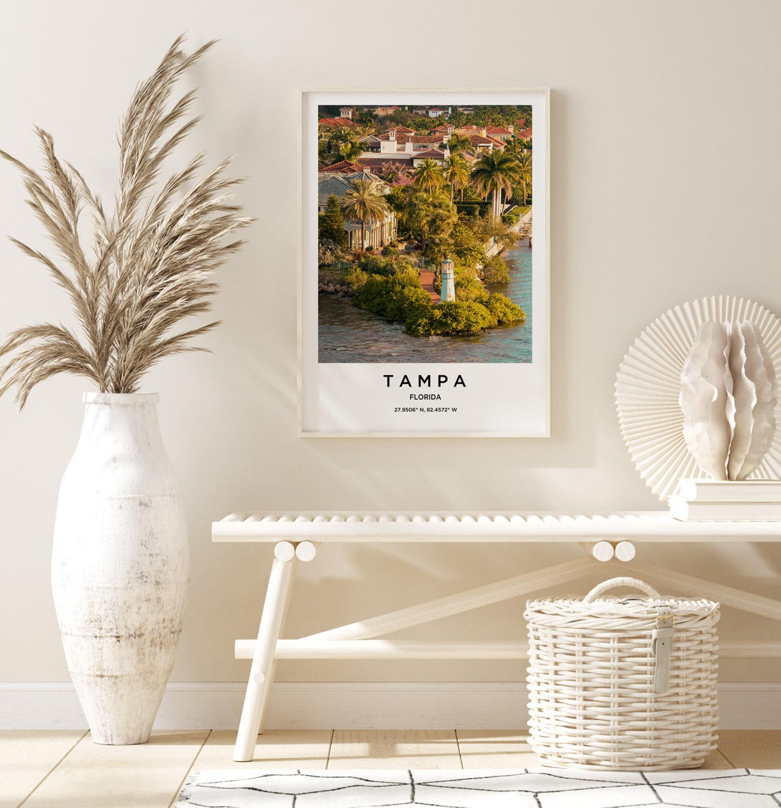 Tampa Art Tampa Print Tampa Poster Tampa Art Tampa Photo Tampa Map Tampa Painting Tampa Travel - Image 3