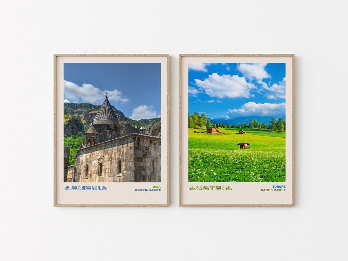 Armenia Travel Poster Armenia Print Armenia Photo Print Armenia Wall Decor Armenia Travel Art Armenia Armenia Picture Armenia 3 - Image 2