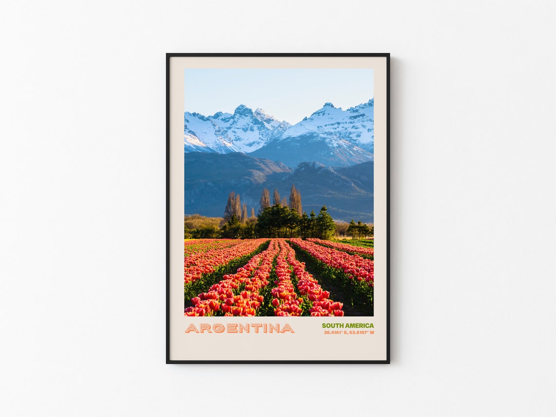 Argentina Travel Poster Argentina Print Argentina Photo Print Argentina Wall Decor Argentina Travel Art Argentina Picture Argentina 2 - Image 2